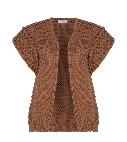 Ellis gilet Camel