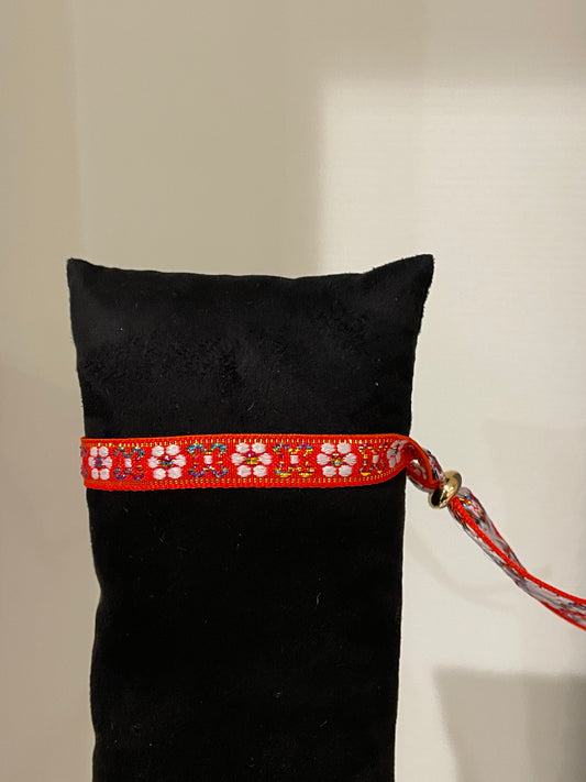 Ibiza armband rood