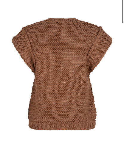Ellis gilet Camel